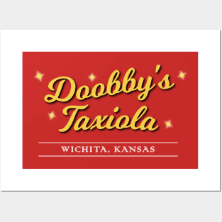 Doobby's Taxiola - Front and Back Design Posters and Art